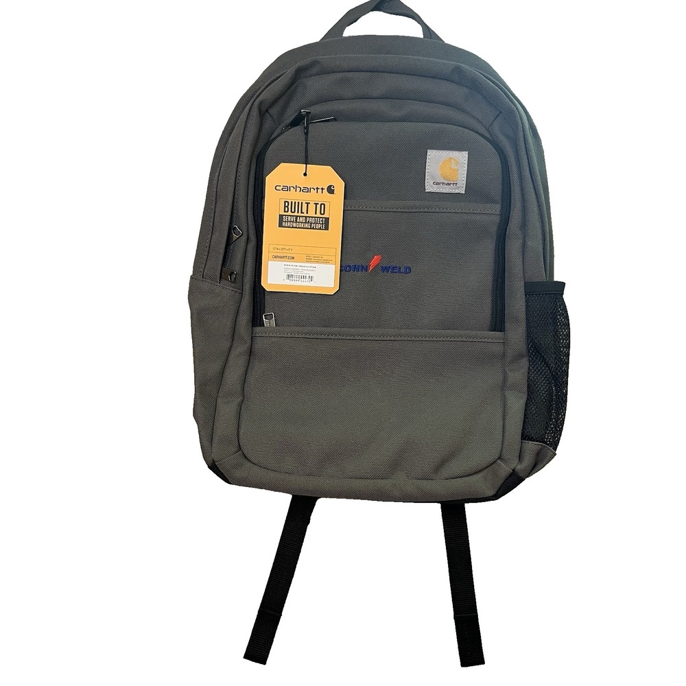 NEW Carhartt Foundry Series Backpack - Gray‎ 18"H x 12"W x 6"L Conn Weld Logo